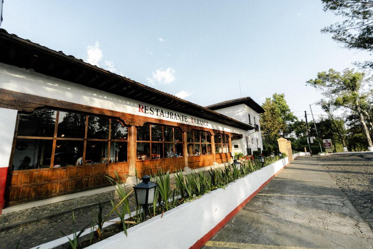 Best Western Plus Posada De Don Vasco Pátzcuaro Exteriér fotografie Restaurant in San Marcos